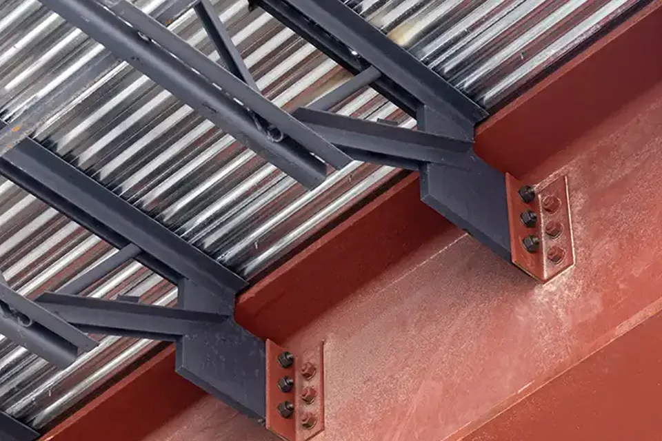 Flush-frame connections