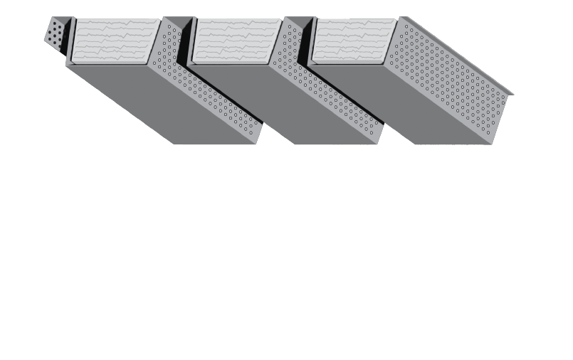 Inverted NA-Dek Acoustical Deck Profile