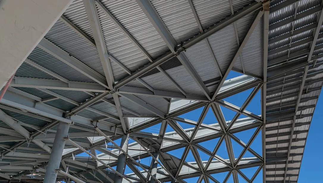 Las Vegas Convention Center atrium with N Deck