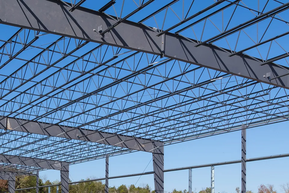 Metal building construction