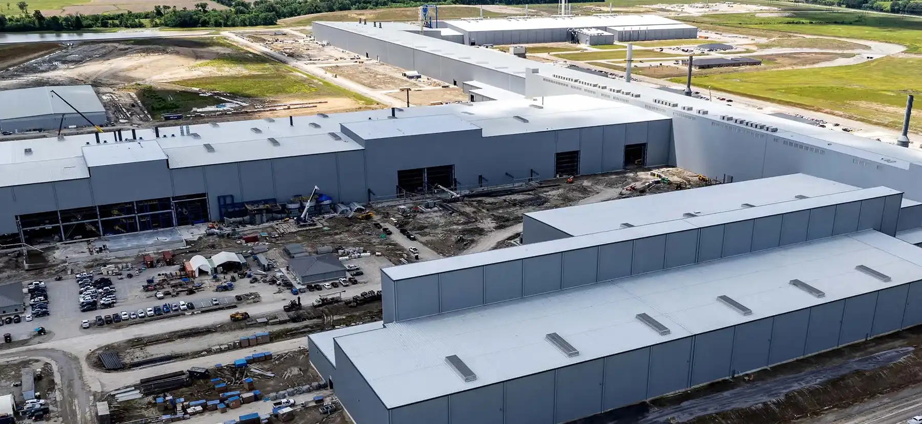 Aerial of Aluminum Dynamics Facility