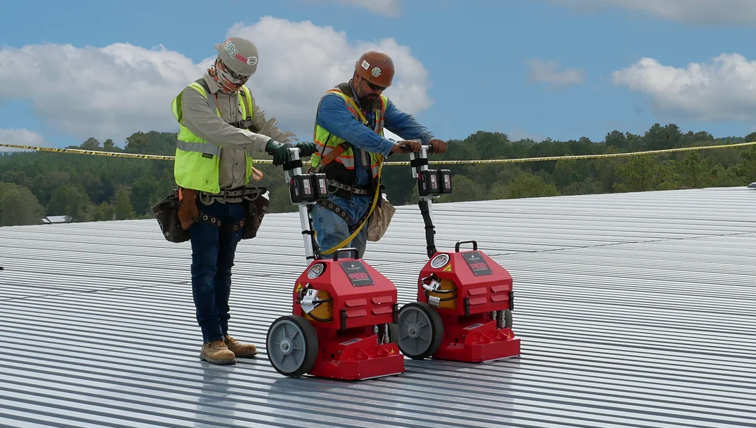 Two RED certified operators using RED® on B-deck
