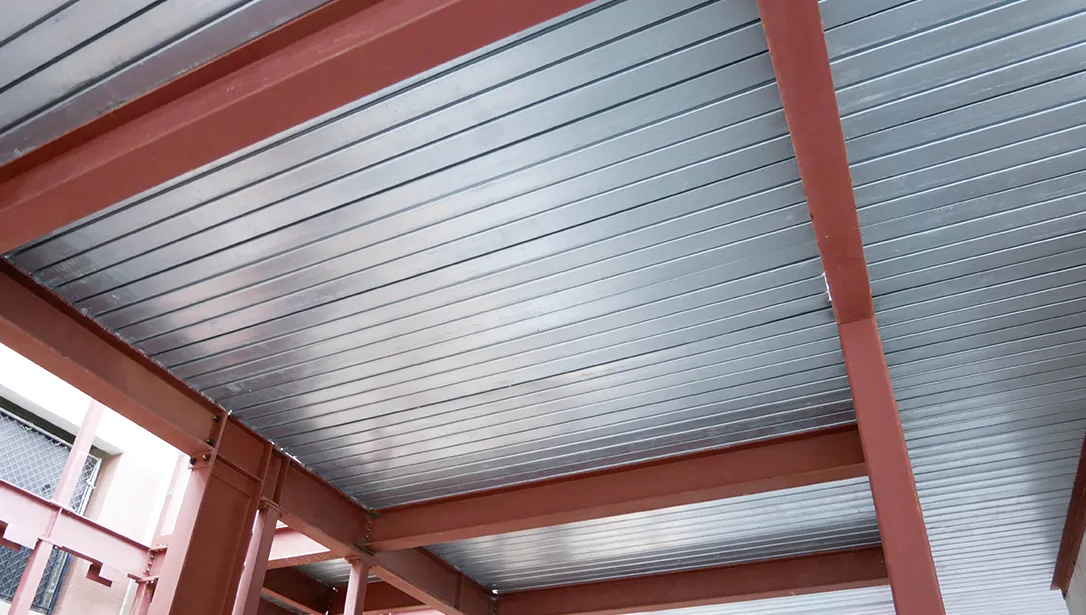 Versa-Dek® Composite on wide flange beams