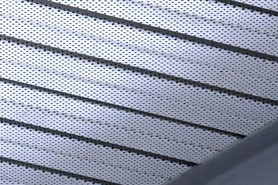 Acoustical deck for architectural applications