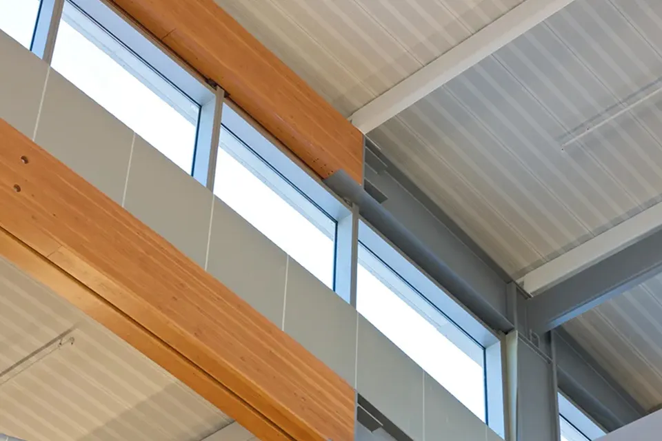 Curve-dek® cellular roof deck