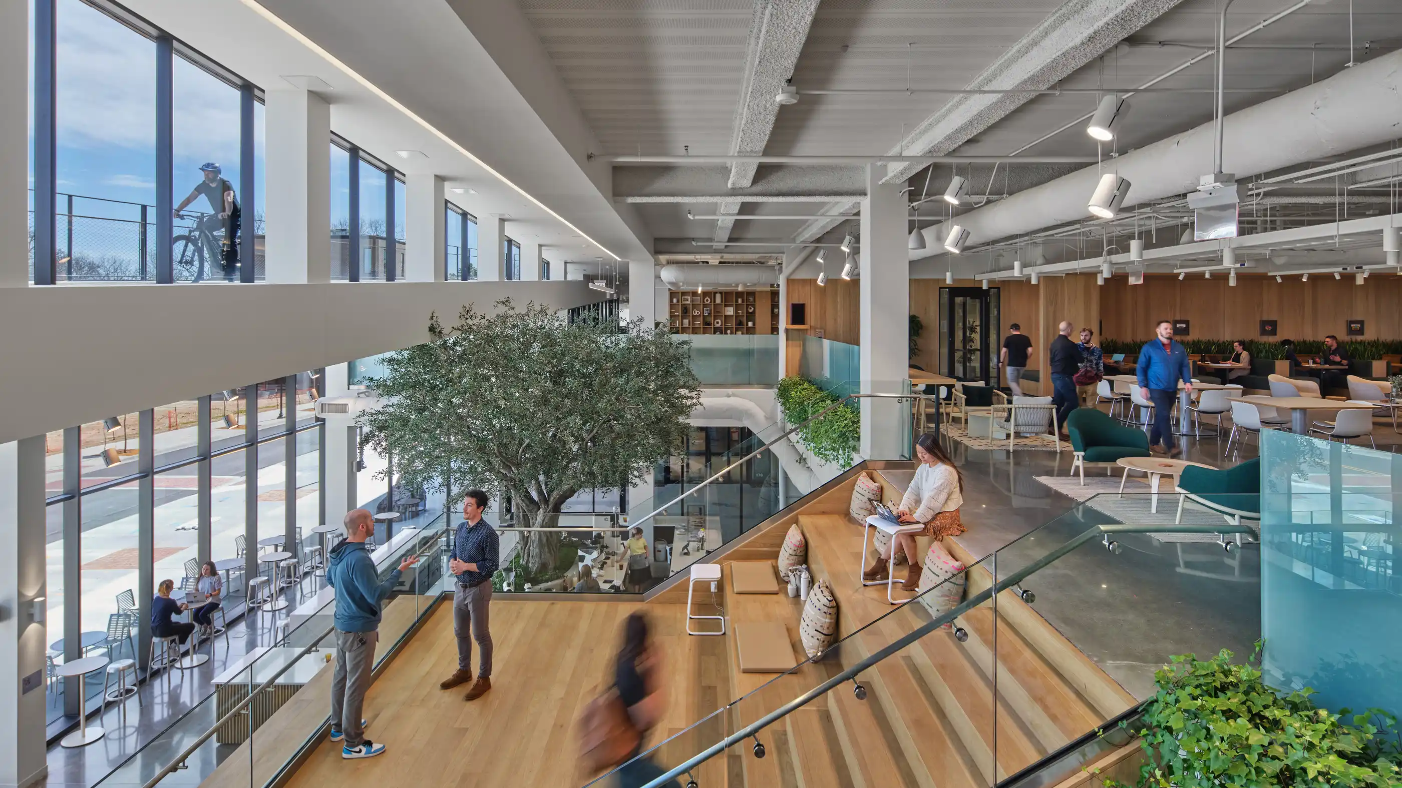 Multi-story office building