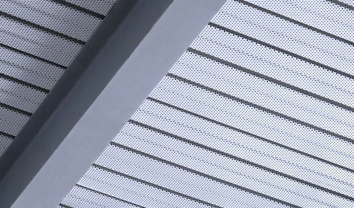 Versa-Dek® acoustical close up