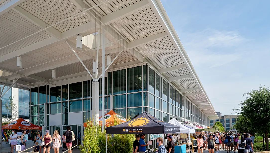 Versa-dek® over hang community center